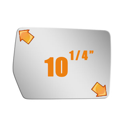 Upper Mirror Replacement Glass For Ford F-Series & E-Series Trucks Passenger Side Upper Mirror - Foto 6