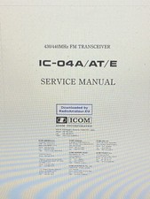 Icom Ic-04a Service Manual Pdf