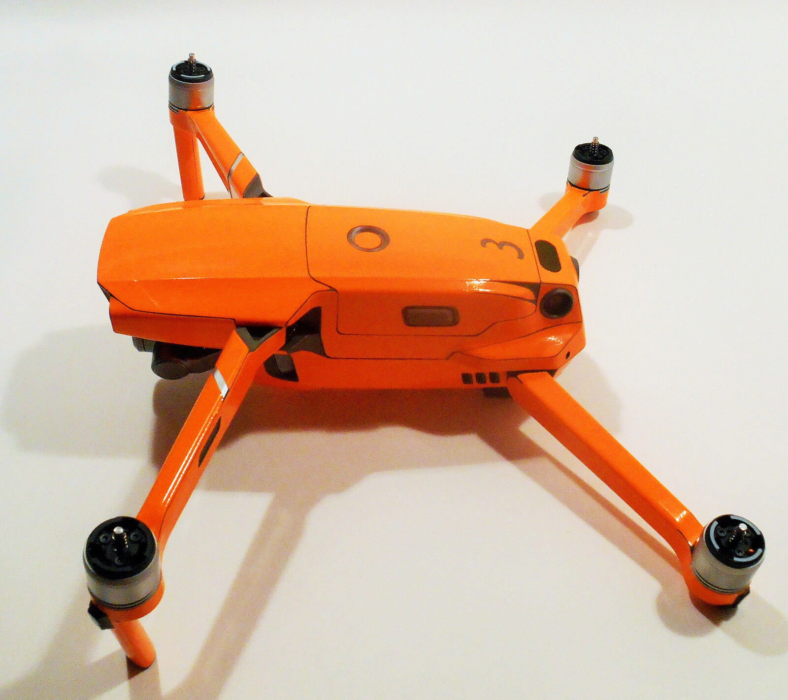 DJI MAVIC 2 PROZOOM- SKIN - NEON ORANGE - 3-5 Batterien Drohne Folie Wrap