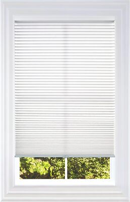Cellular Honeycomb Cordless Polyester Shade, 9/16'' Single Cell, Light Filtering