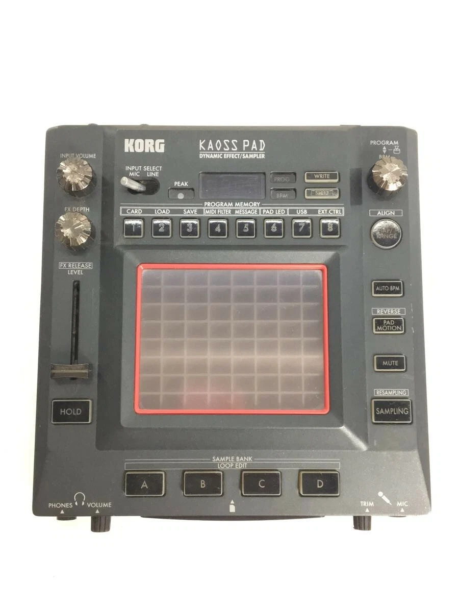Used KP-3 KAOSS PAD Korg KP 3 Dynamic Effect Sampler sequencer F/S 