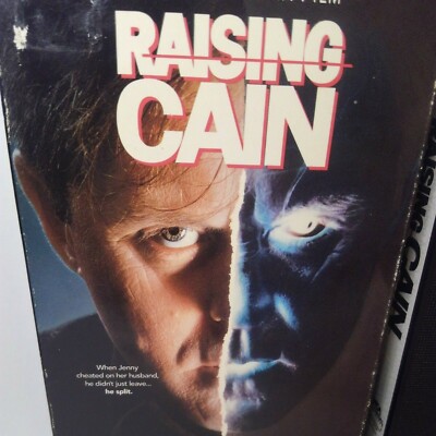 Raising Cain VHS John Lithgow, Lolita Davidovich, Steven Bauer; Brian De Palma