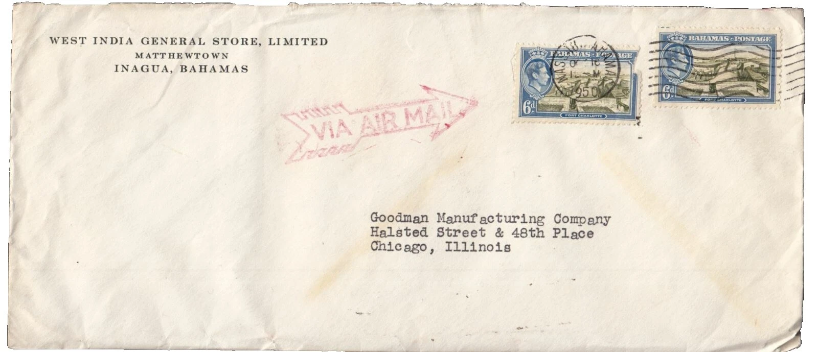 История почты багамские марки (1973 г. - наст. ВР.)