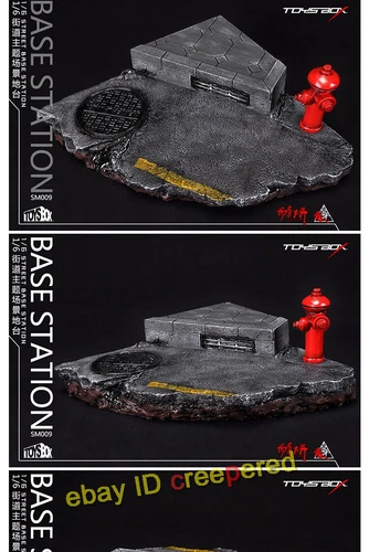1/6 HT Toys-Box Street Base Station For 12" Figure Display Table Model No Figure - Picture 4 of 8