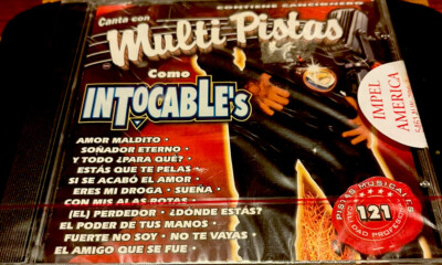 Multi Pistas De Cantar Como Intocables Karaoke CD Sealed Multimusic USA