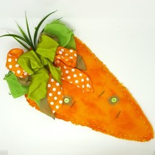 Large Easter Carrot Wall or Door Hanging Ornament 23" Long