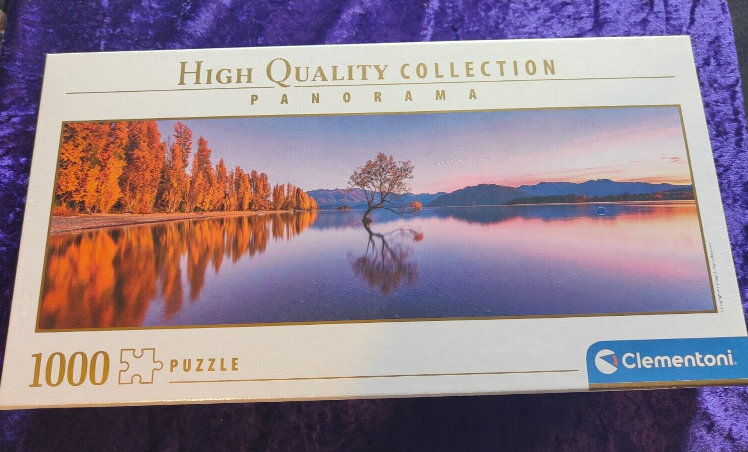 CLEMENTONI JIGSAW PUZZLE LAKE WANAKA TREE 1000 PIECE NEW SEALED PANORAMA 39608