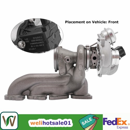 YUXSOUQ Actionneur De Hayon Turbo 2740904200 Compatible Avec Mercedes Benz C300 E300 GLC300 W212 W204 W205 2.0L M274 Remplace 2740903580 2740904080, 2740904380 ,27400 903480