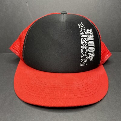 Rockstar Energy Drinks Vodka Hard Seltzer Two-Tone Mesh Trucker Snapback Hat