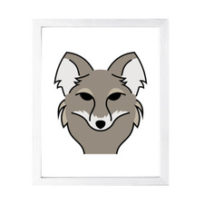 Designs ByLITA Fox, Wall Print Animals Art Family Presents