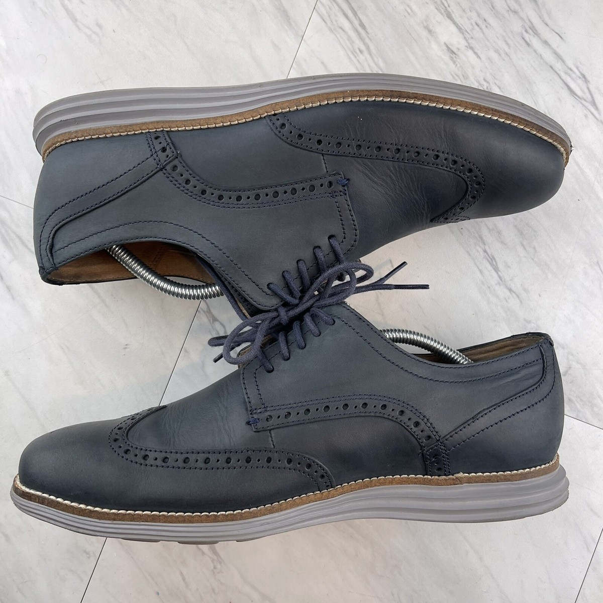 Cole Haan Original Grand Wingtip Lace Oxford derby Shoes 