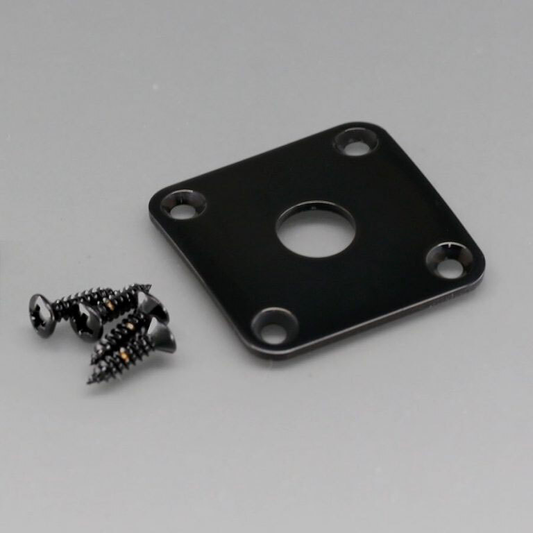 Gotoh JCB-4-BC Jack Plate, square, black