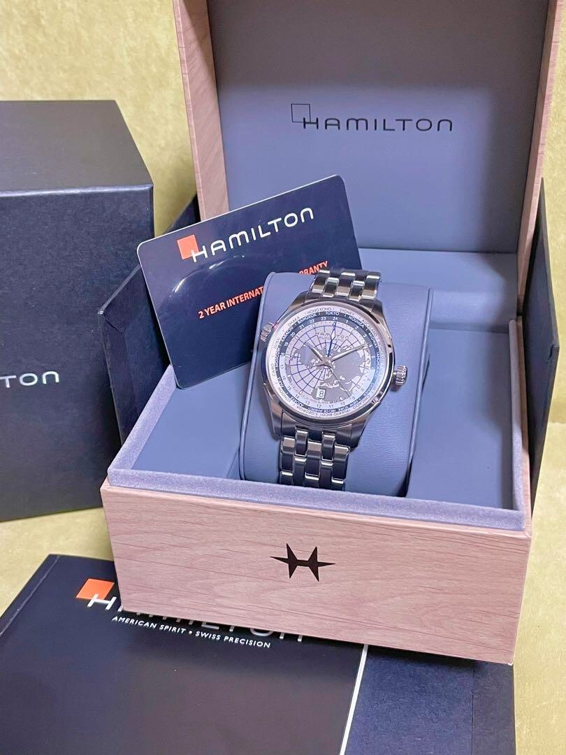 Hamilton Jazzmaster GMT H32605181 Automatic Analog Gray Dial