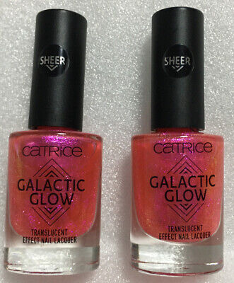 2x8ml Catrice Galactic Glow Effekt Nagellack 05 Watch Out Universe Blaze Ebay