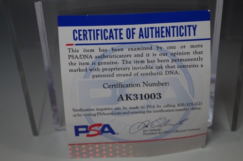 ANDRE DAWSON AUTOGRAPH SIGNED BASEBALL MLB BALL MONTREAL EXPOS HOF PSA-COA - Picture 3 of 4
