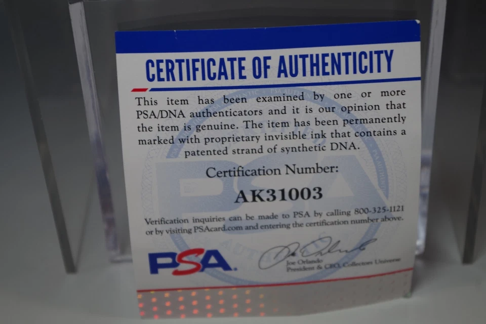 ANDRE DAWSON AUTOGRAPH SIGNED BASEBALL MLB BALL MONTREAL EXPOS HOF PSA-COA - Image 3 of 4