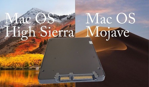 500GB SSD DRIVE 2.5” MacOS Mojave-Capitan/Mac Pro 2008 3.1/Xserve Early 2009