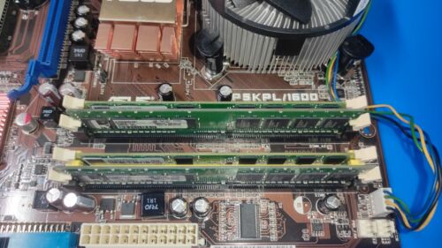 Carte mère ASUS P5KPL/1600 avec processeur Q6600 et 4 Go de RAM DDR2 - Photo 3/9