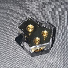 Car Audio Splitter Amp Power 0/2/4 Gauge In 4/8/10 Gauge Out Distribution Block