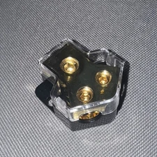 Car Audio Splitter Amp Power 0/2/4 Gauge In 4/8/10 Gauge Out Distribution Block