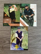 2003 SP Golf Nick Price 3 Numbered Cards Lot