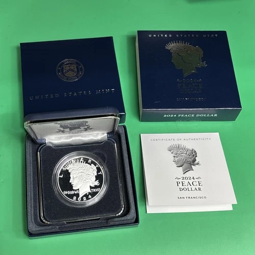 2024-S $1 Proof Peace Silver Dollar United States Mint