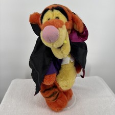 Vampire Tigger  14  Plush  Winnie The Pooh  Halloween  Jointed  Disney