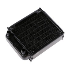 Computer CPU Heat Sink Exchanger PC Water Cooling Aluminum Radiator Cooler 8Tube