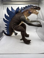 Vtg 1998 Godzilla Movie Plush - Vinyl Head Bendable Arms Figure Toho Equity Toys