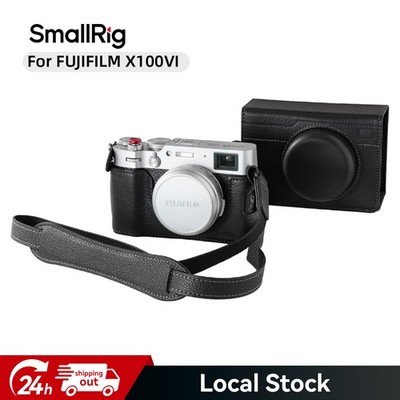 SmallRig Ledertaschen-Set für FUJIFILM X100VI  inklusive Leder-Halbtasche