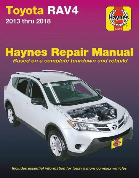 Toyota RAV4 2013 - 18 Haynes Publishing Taschenbuch Englisch Haynes Group Ltd-image