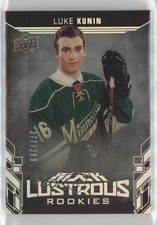 2017-18 SPx UD Black Lustrous Rookies 277/299 Luke Kunin #LR-LK z6b