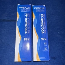 PP-RWF0700A PurePlus Replacement Refrigerator Water Filters 2X  New Sealed