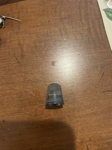 Miniature 1.66” STERLING SILVER THIMBLE