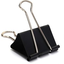Extra Large Binder Clips 2.4 Inch 24 Pack , Upgrade Giant Paper Clips Big Cl...