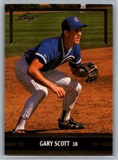 1991 Leaf #BC4 Gary Scott Gold Rookies