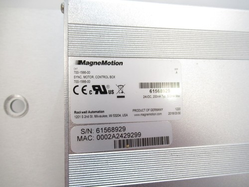 MagneMotion 700-1566-00 Sync, Motor, Control Box - Bild 2 von 6