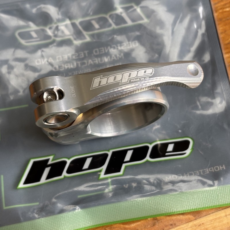 Hope Seat Post Clamp (Quick Release) - Alloy - 31.8mm - Silver