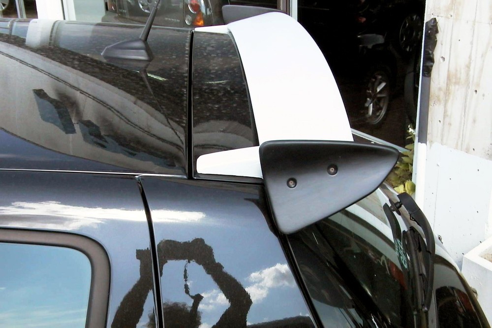 Becquet de coffre noir apprêté pour Renault Clio 3 et Clio 3 Phase 2 - 3
