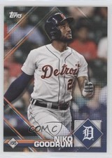 2020 Topps Stickers Niko Goodrum Justin Verlander #45/21 1c7