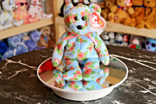 TY Beanie Baby - Cinta the Bear (Asia-Pacific Exclusive) | MWMT | Vintage | Rare