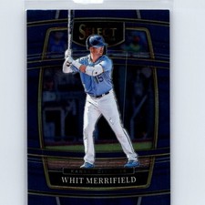 2022 Panini Select Whit Merrifield #59 Blue Retail Base Kansas City Royals