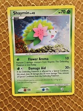 SHAYMIN [Land Forme] 14/127 Platinum HOLO RARE Pokemon TCG card NM+ CLEAN on eBay