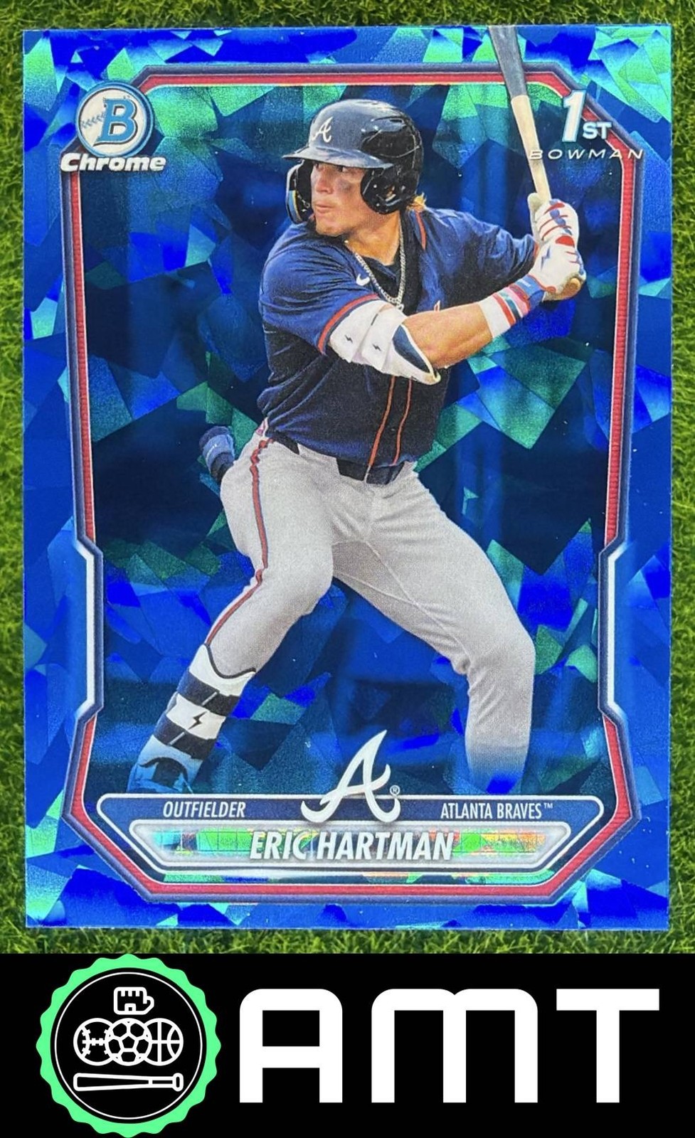 Eric Hartman 2026 Bowman Sapphire Chrome Atlanta Braves #BCP-102 1st