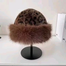 Fluffy Winter Fur Hat For Women