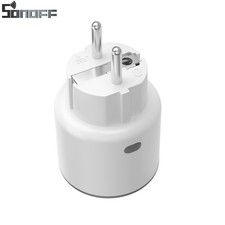 SONOFF Smart Plug WLAN-Steckdose App Weiß Fernbedienung für Google Alexa16A