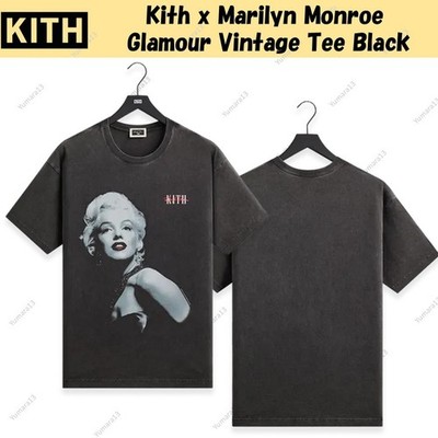 Kith x Marilyn Monroe Glamour Vintage Tee Black