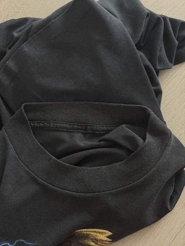 Vintage 1990s 90s Harley Davidson 1991 3D Emblem T-Shirt Eagle Lightening size L by Harley-Davidson, Size L, $149 - Photo 10