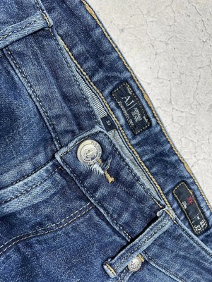 Emporio Armani Denim Big Logo Rare Luxury Jeans Size 33x32 | eBay