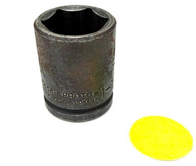 PROTO IMPACT SOCKET 1/2'' DRIVE 1-1/8'' SOCKET HEX DRIVE LOT OF 1